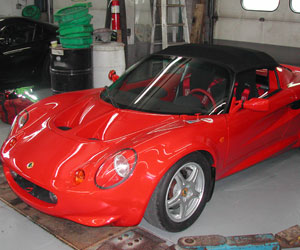 99 Lotus Series1 S190 waiting it's turn at Van's Garage